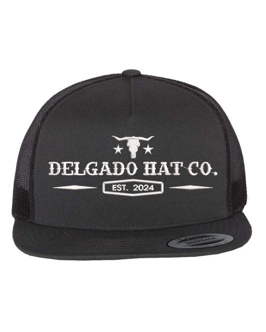 Charcoal Delgado Hat Co. Snapback