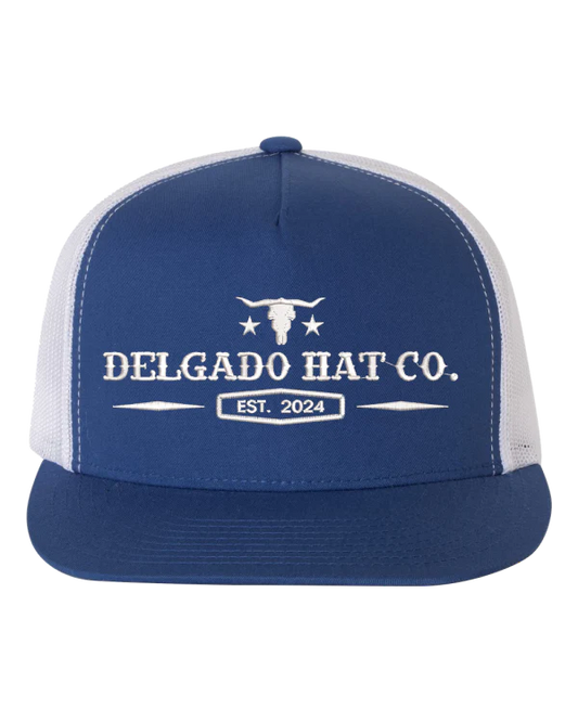 Dark Blue Delgado Hat Co. Snapback